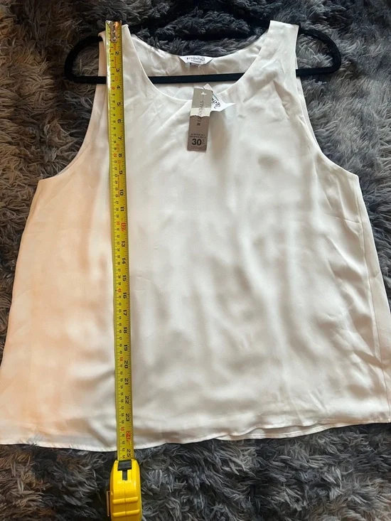 Reitmans R Essentials White Sleeveless Tank - Picture 10 of 12